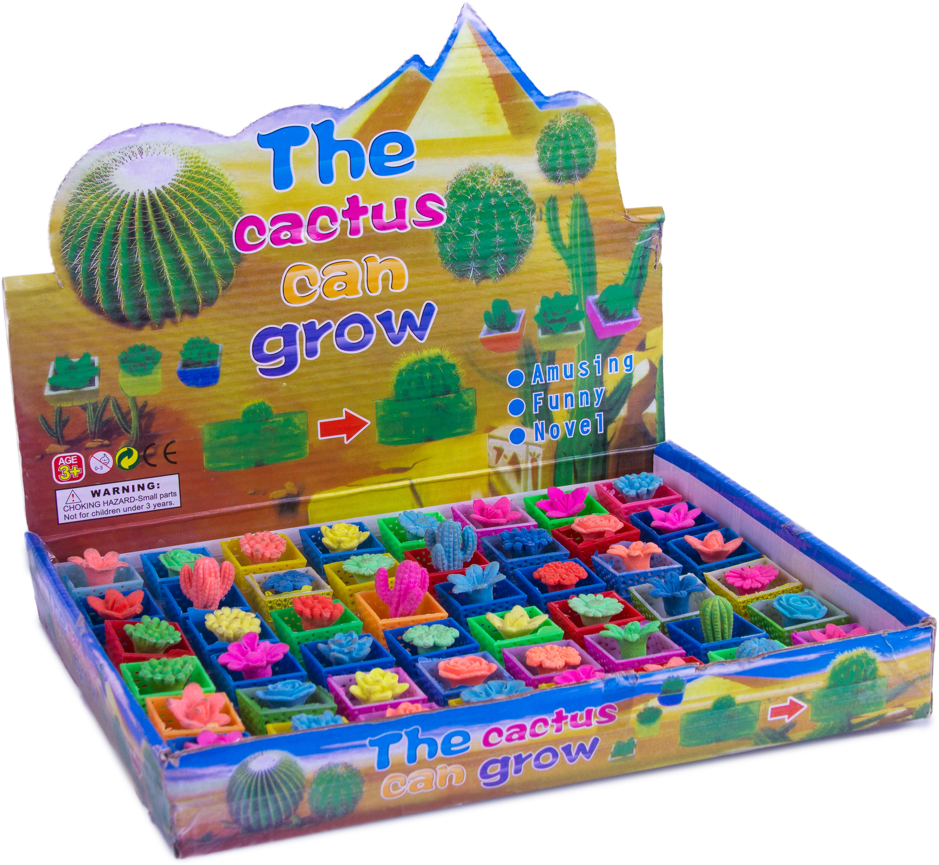 Растущая игрушка «Вырасти Цветочек» 6 штук, Н040-4