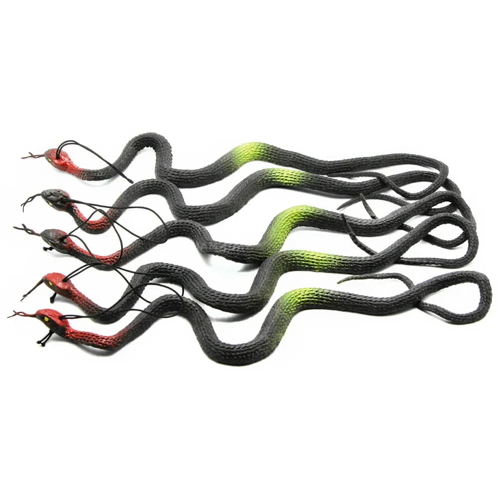 Резиновые фигурки-тянучки «Змеи» 40 см. Н47287 / 10 шт.