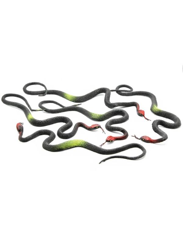 Резиновые фигурки-тянучки «Змеи» 40 см. Н47287 / 10 шт.