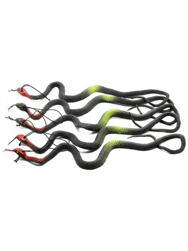 Резиновые фигурки-тянучки «Змеи» 40 см. Н47287 / 10 шт.
