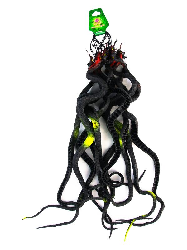 Резиновые фигурки-тянучки «Змеи» 40 см. Н47287 / 10 шт.