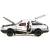 Металлическая машинка MiniAuto 1:28 «Toyota Sprinter Trueno AE86» 3241B инерционная, свет, звук / Бело-черный