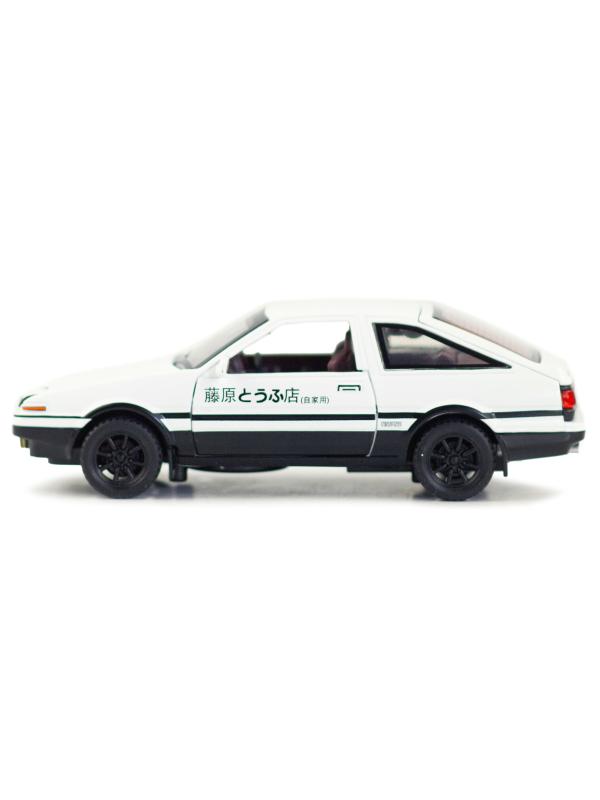 Металлическая машинка MiniAuto 1:20 «Toyota Sprinter Trueno AE86» 21 см. 2407B инерционная, свет, звук / Микс