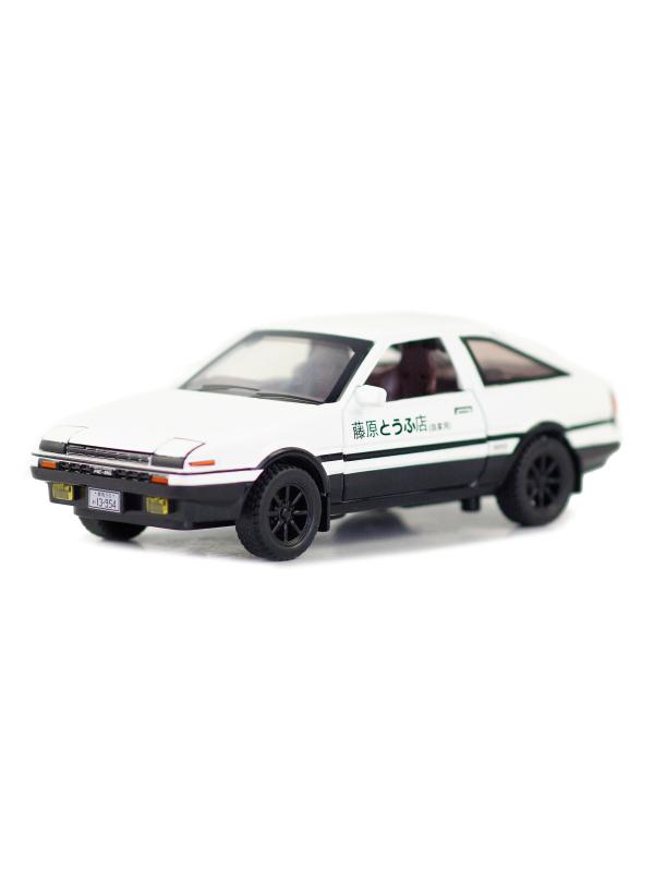 Металлическая машинка MiniAuto 1:20 «Toyota Sprinter Trueno AE86» 21 см. 2407B инерционная, свет, звук / Микс
