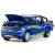 Металлическая машинка Che Zhi 1:32 «Chevrolet Silverado» CZ29A, инерционная, свет, звук / Синий