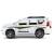 Металлическая машинка HengTeng 1:24 «Toyota Land Cruiser Prado» 22 см. 53522-24A инерционная, свет, звук / Белый