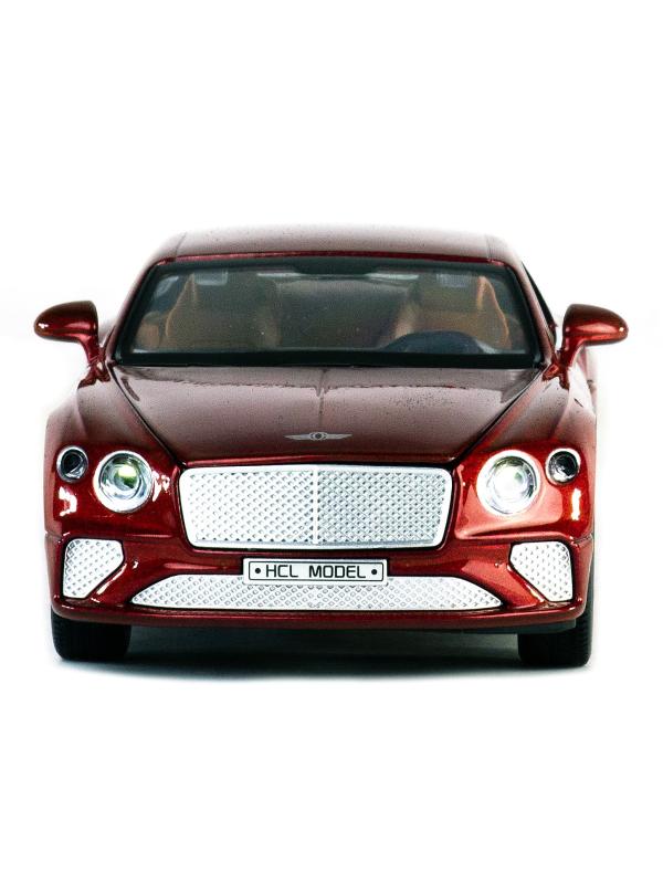 Машинка металлическая HCL 1:22 «Bentley Continental GT» HCL-912A 20 см. инерционная, свет, звук / Микс