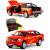 Металлическая машинка Che Zhi 1:32 «Chevrolet Silverado» CZ29A, инерционная, свет, звук / Красный
