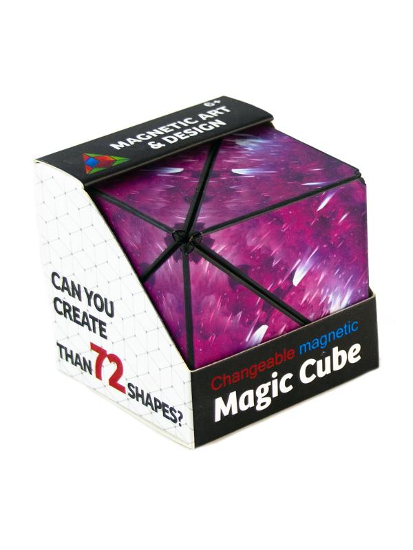 Логический магнитный кубик головоломка «Магический» 6.5 см. 076-9 / 72 фигуры