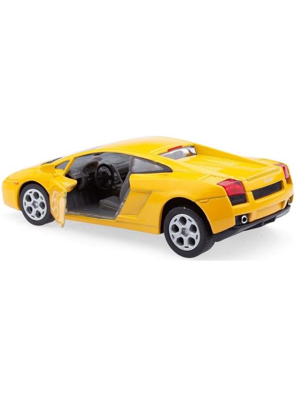 Металлическая машинка Kinsmart 1:32 «Lamborghini Gallardo» KT5098D, инерционная / Желтый