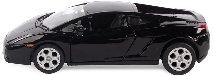 Металлическая машинка Kinsmart 1:32 «Lamborghini Gallardo» KT5098D, инерционная / Черный