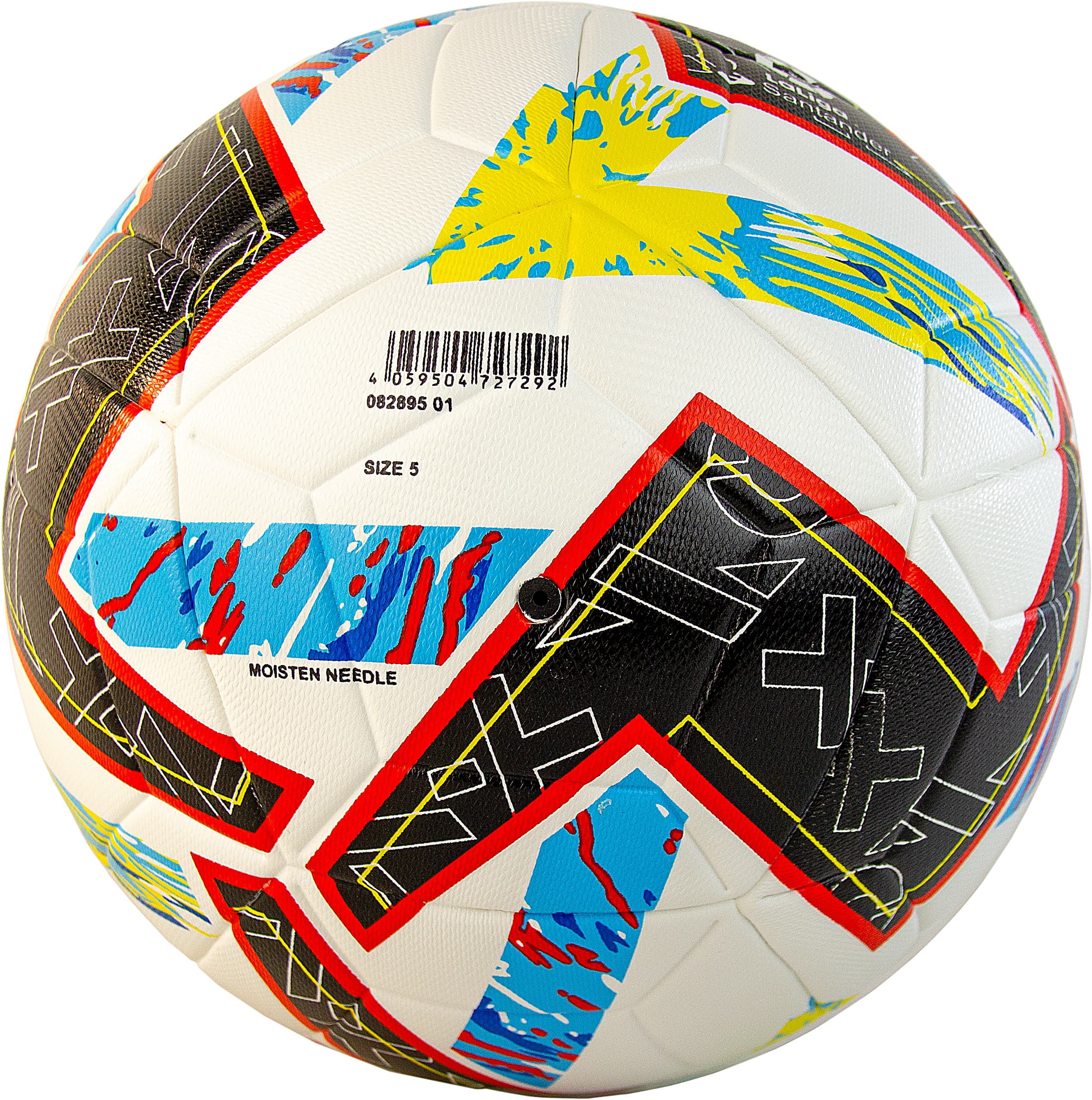 Футбольный мяч профессиональный «LaLiga Santander» размер 5, CX-0057 / Белый