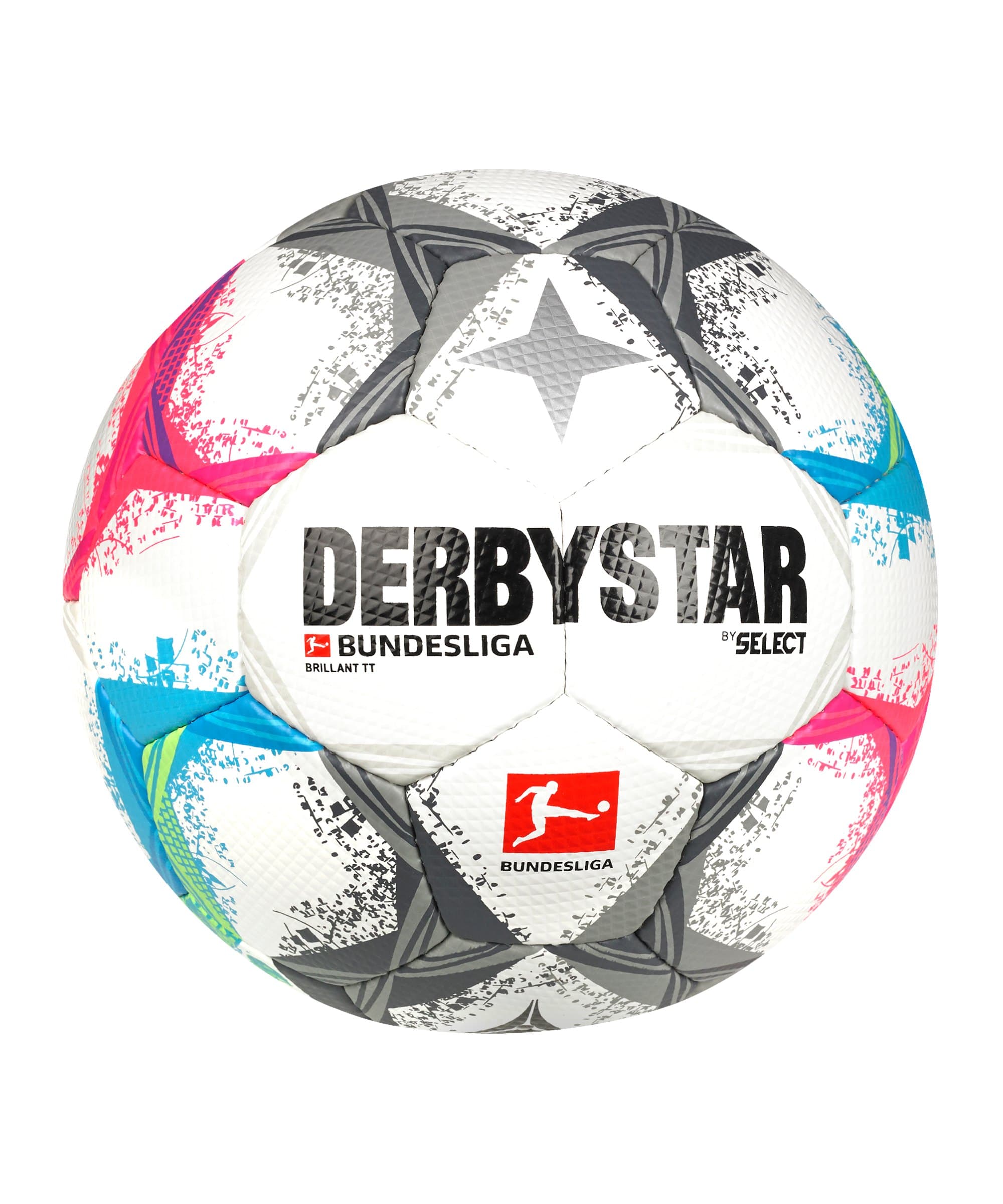 Футбольный мяч профессиональный DERBYSTAR «Bundesliga» размер 5, CX-0062 / Белый