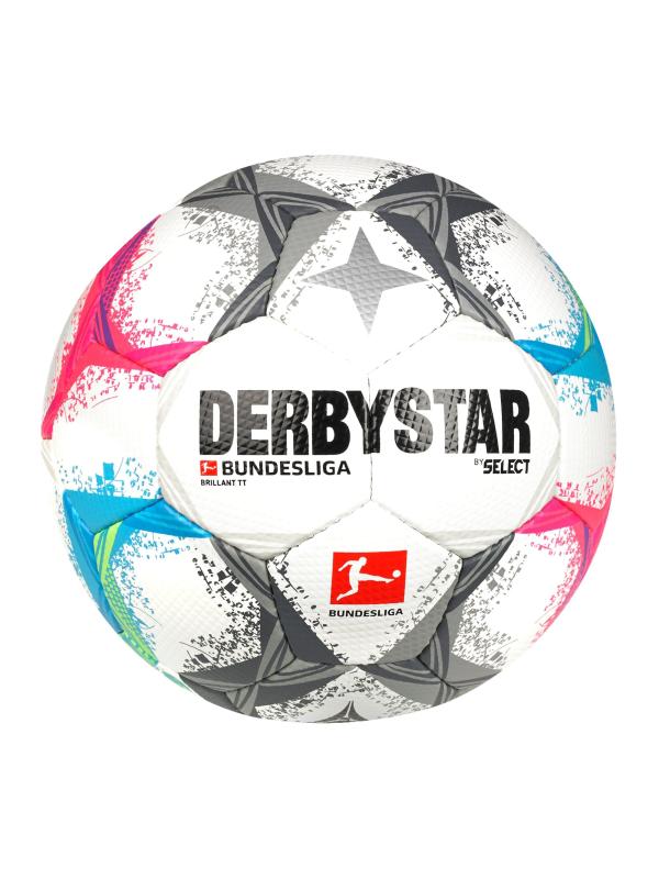 Футбольный мяч профессиональный DERBYSTAR «Bundesliga» размер 5, CX-0062 / Белый