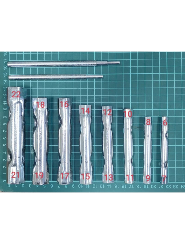Набор трубчатых ключей Skrab 44104 6-22 мм. / 10 предметов