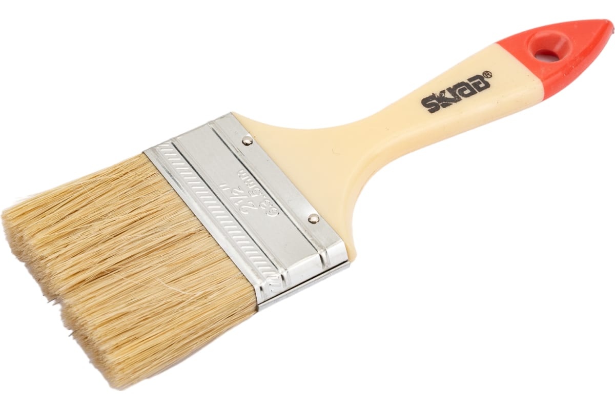 Кисть Skrab 44944 малярная плоская 2,5', 200 мм.