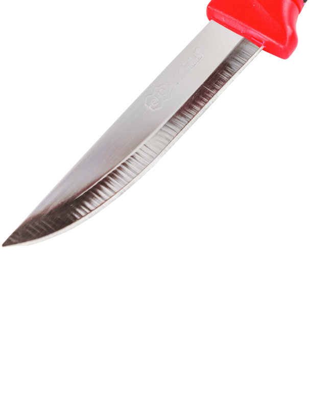 Нож с ножнами Skrab 26813 универсальный, туристический, строительный SS / 230 мм.