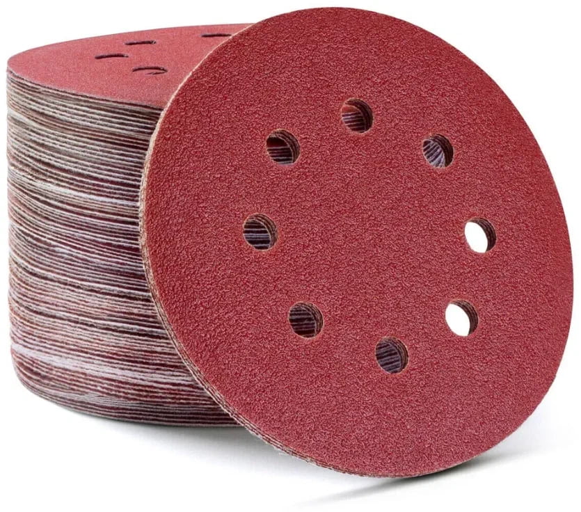 Абразивный круг на липучке Skrab 35735 125 мм Р100, 10шт.