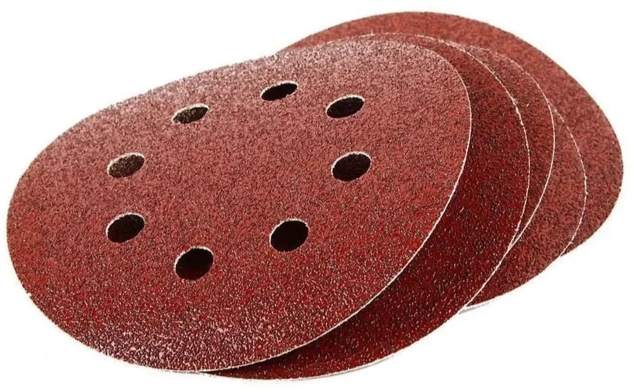 Абразивный круг на липучке Skrab 35735 125 мм Р100, 10шт.