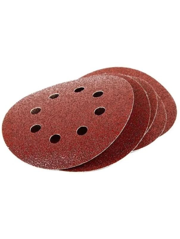 Абразивный круг на липучке Skrab 35735 125 мм Р100, 10шт.