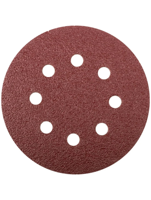 Абразивный круг на липучке Skrab 35735 125 мм Р100, 10шт.