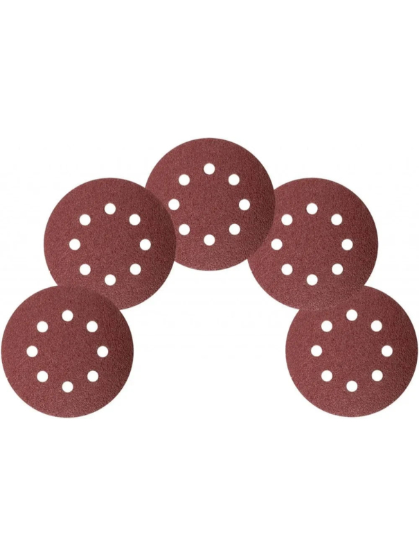 Абразивный круг на липучке Skrab 35735 125 мм Р100, 10шт.