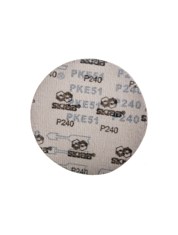Круг абразивный Skrab 35740 на липучке 125 мм., Р240 / 10 шт.