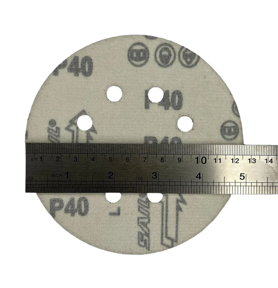 Абразивный круг на липучке Skrab 35732 125 мм Р40, 10шт.