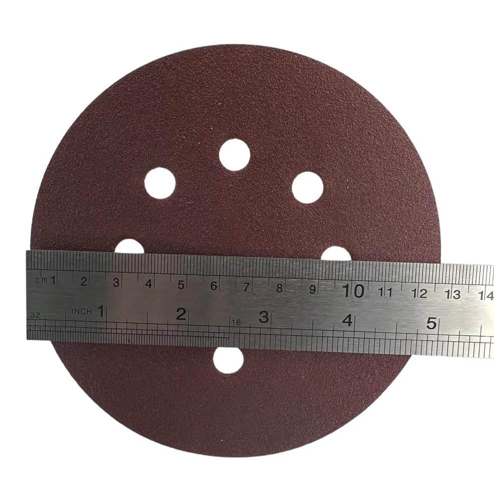 Абразивный круг на липучке Skrab 35732 125 мм Р40, 10шт.