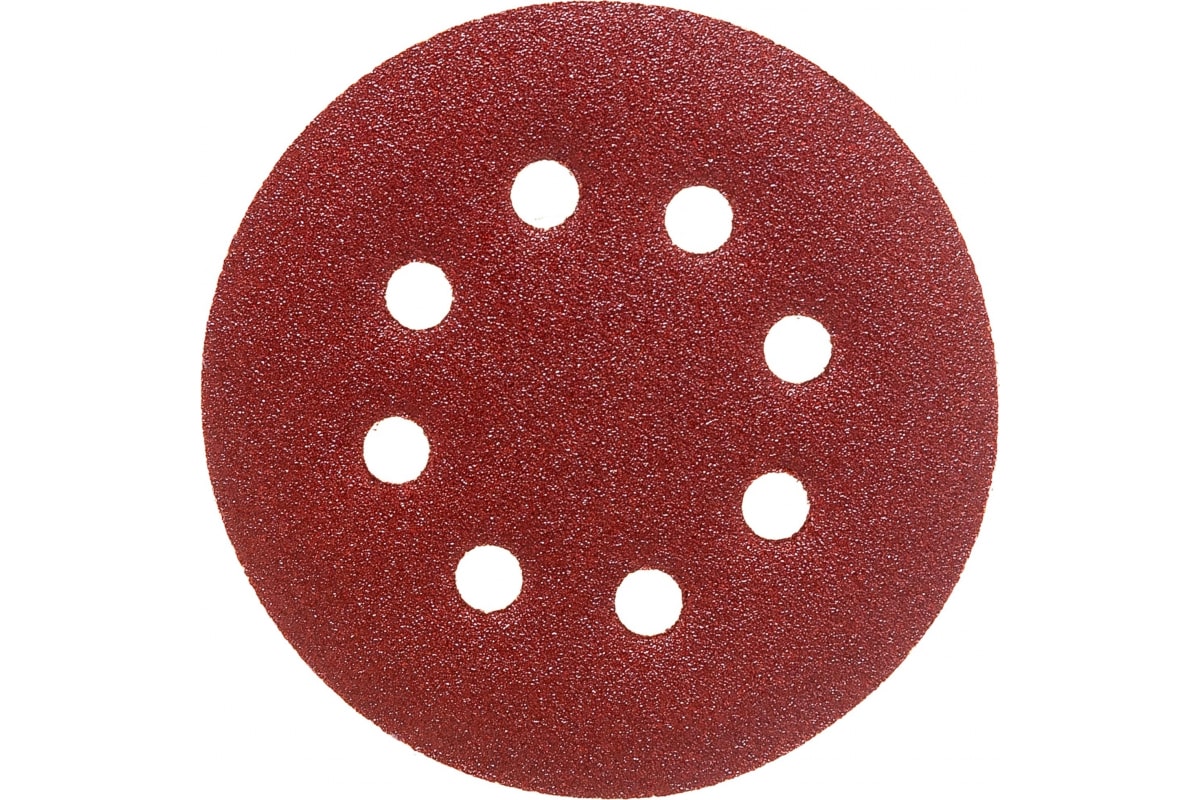 Круг абразивный Skrab 35755 на липучке 125 мм., Р100 / 10 шт.