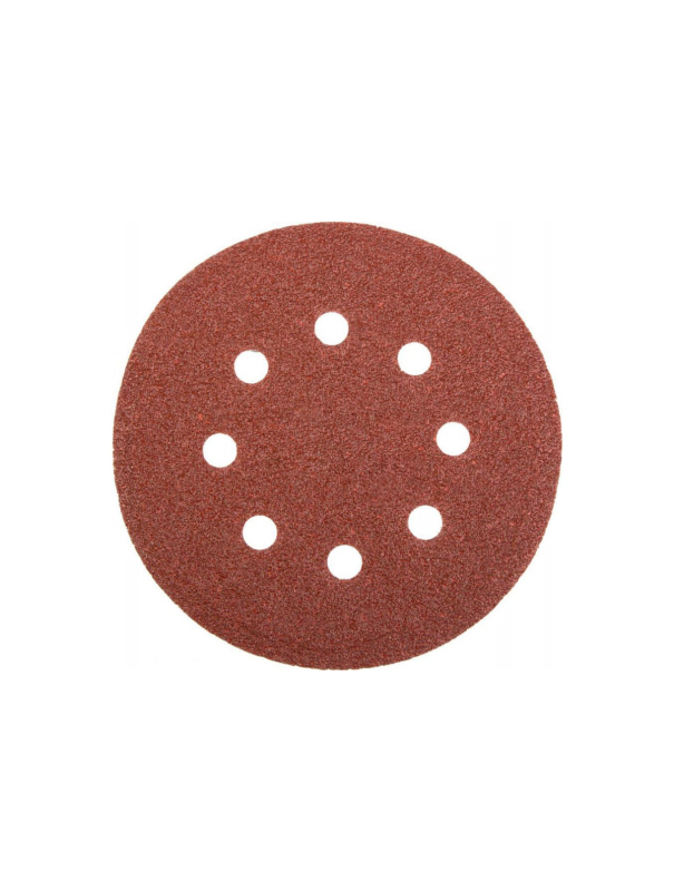 Круг абразивный Skrab 35756 на липучке 125 мм., Р120 / 10 шт.
