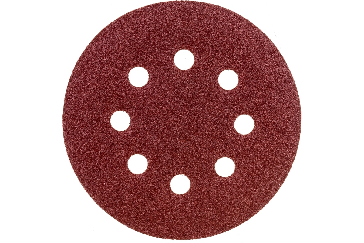 Круг абразивный Skrab 35757 на липучке с отверстиями 125 мм., Р150 / 10 шт.