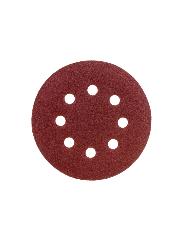 Круг абразивный Skrab 35757 на липучке с отверстиями 125 мм., Р150 / 10 шт.