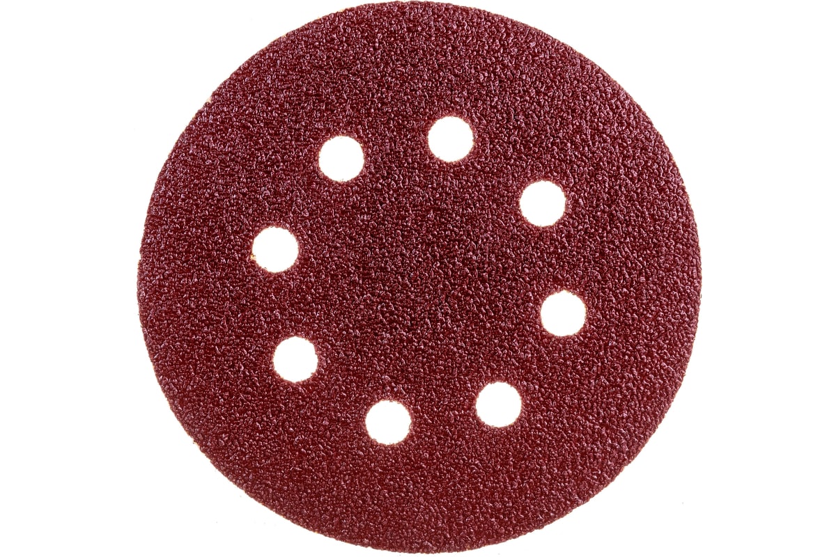 Круг абразивный Skrab 35752 на липучке с отверстиями 125 мм., Р40 / 10 шт.