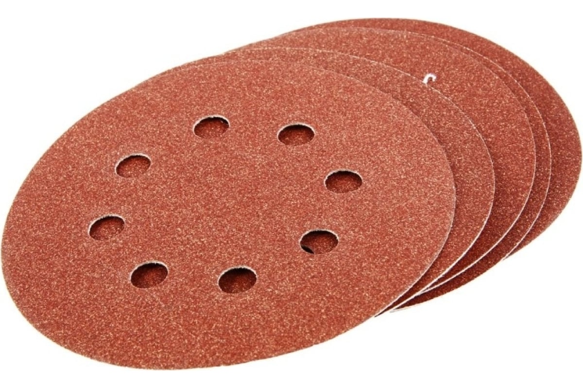 Круг абразивный Skrab 35763 на липучке с отверстиями 125 мм., Р400 / 10 шт.