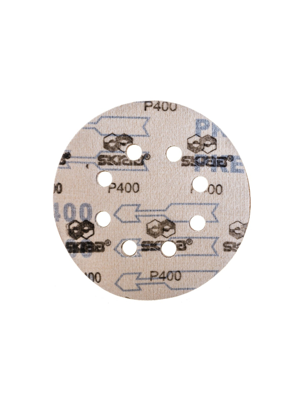 Круг абразивный Skrab 35763 на липучке с отверстиями 125 мм., Р400 / 10 шт.