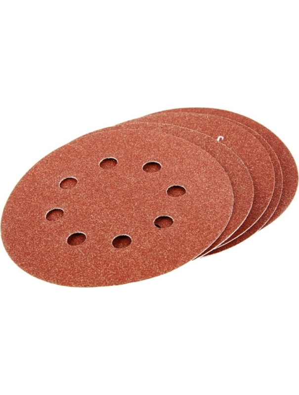 Круг абразивный Skrab 35763 на липучке с отверстиями 125 мм., Р400 / 10 шт.