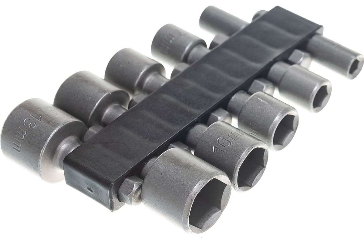 Набор бит-головок Skrab 33440 под шуруповерт 4-13 мм. / 10 шт.