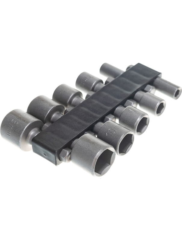 Набор бит-головок Skrab 33440 под шуруповерт 4-13 мм. / 10 шт.