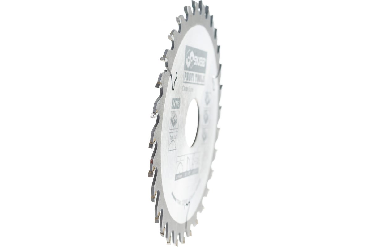 Диск пильный Skrab 34113 по дереву 115 х 22,22 х 2,1 мм.