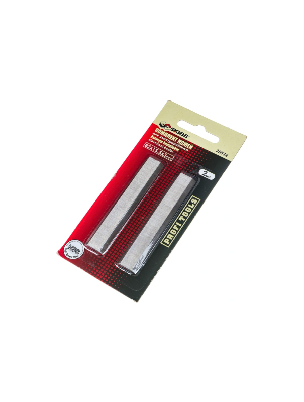 Комплект ножей Skrab 35532 для электрорубанка 82 х 15,5 х 3 мм. / 2 шт.