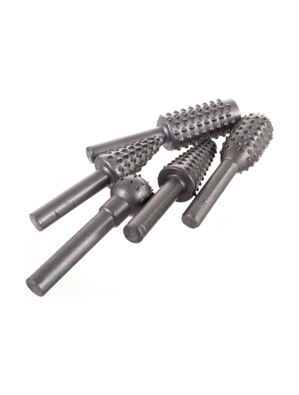 Набор шарошек по дереву Skrab 27008 цилиндрический хвостовик - 6 мм. / 5 предметов