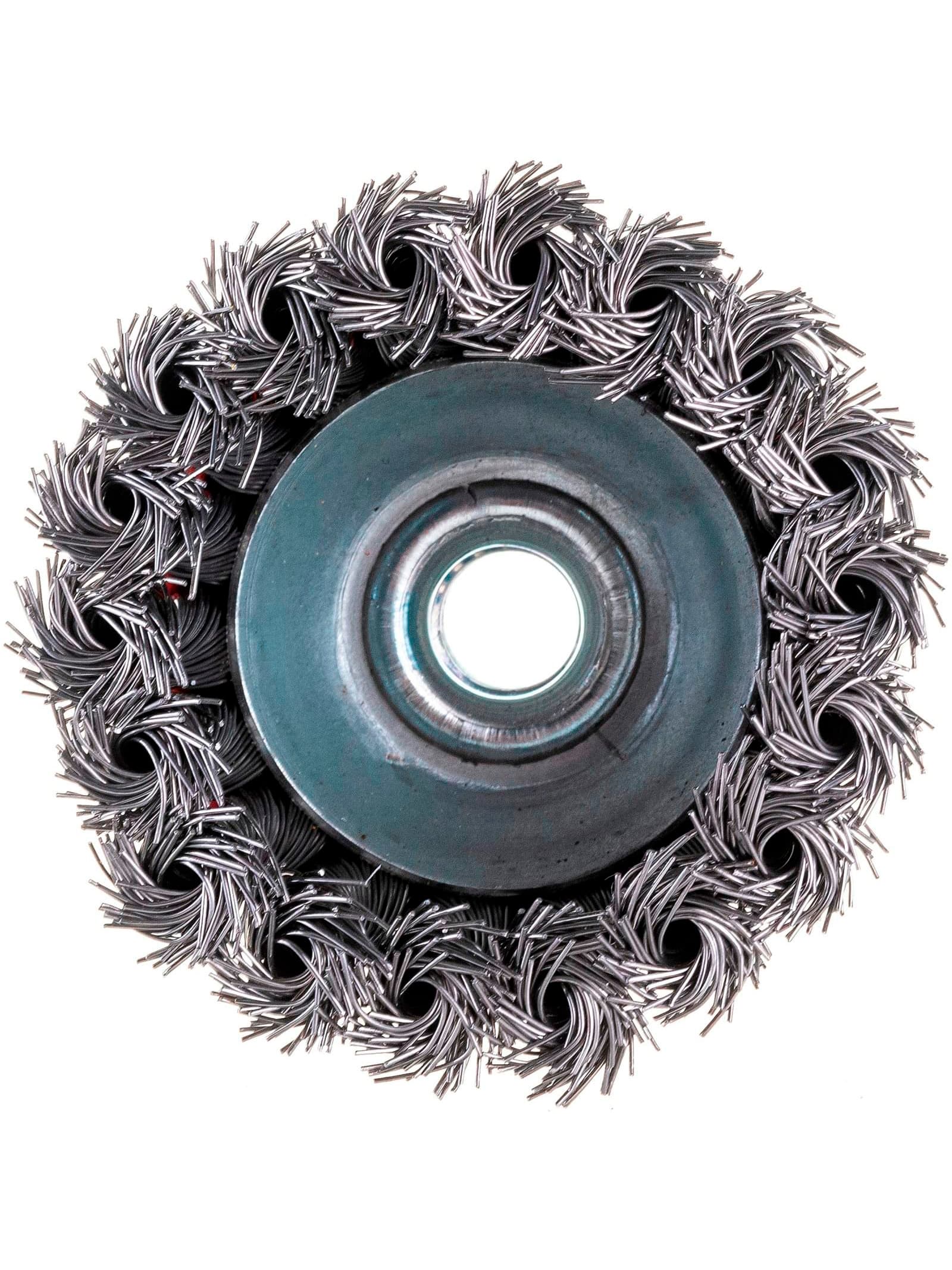 Кордщетка чашка Skrab 35402 витая для УШМ, 75 мм., М14