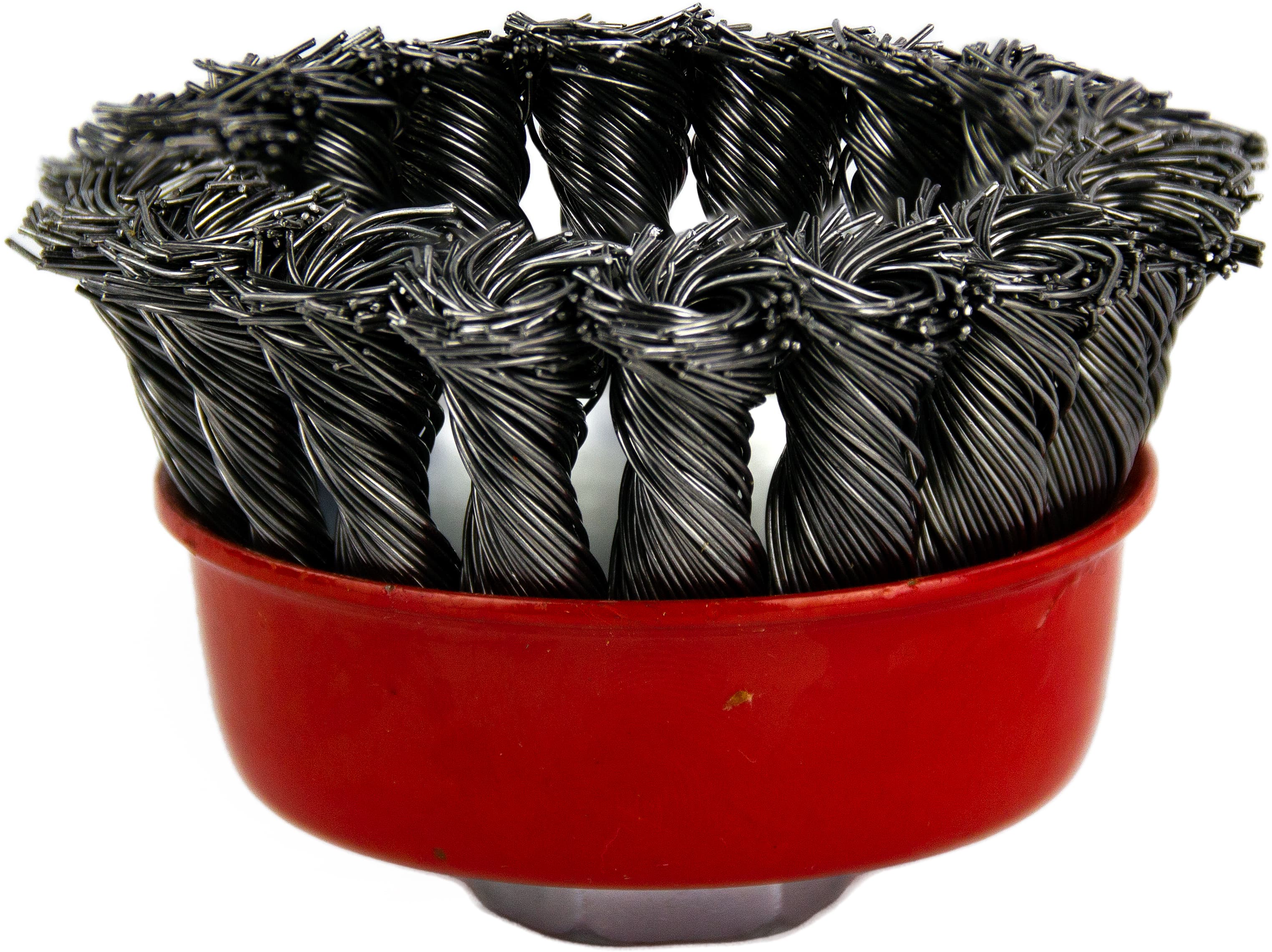 Кордщетка чашка Skrab 35402 витая для УШМ, 75 мм., М14