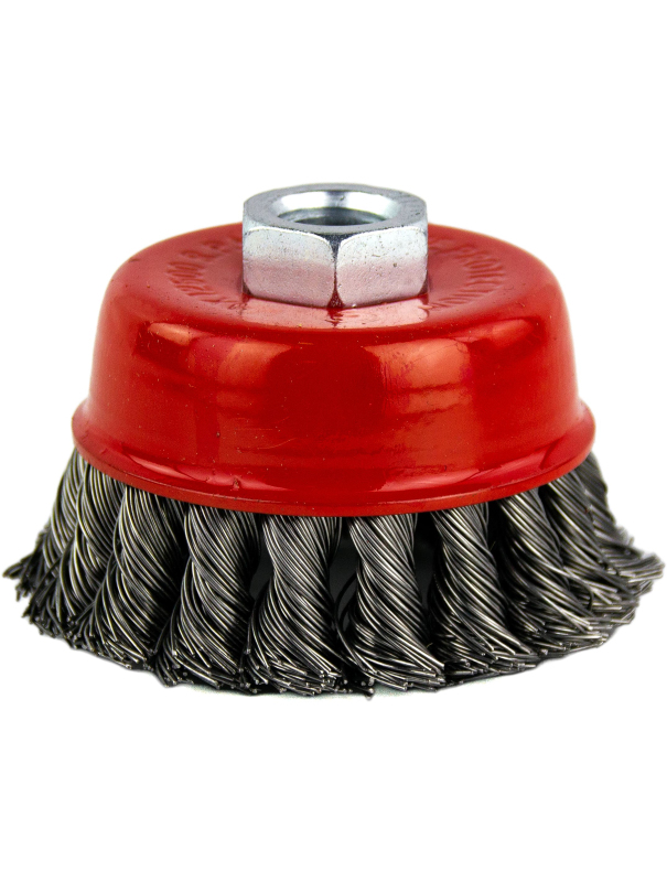 Кордщетка чашка Skrab 35402 витая для УШМ, 75 мм., М14