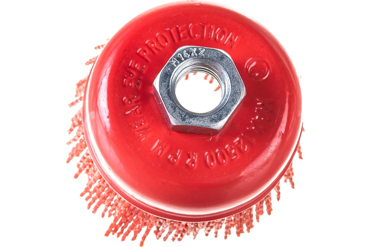 Щетка Skrab 35473 чашечная нейлоновая для УШМ 75 мм., М14 х 2 мм.