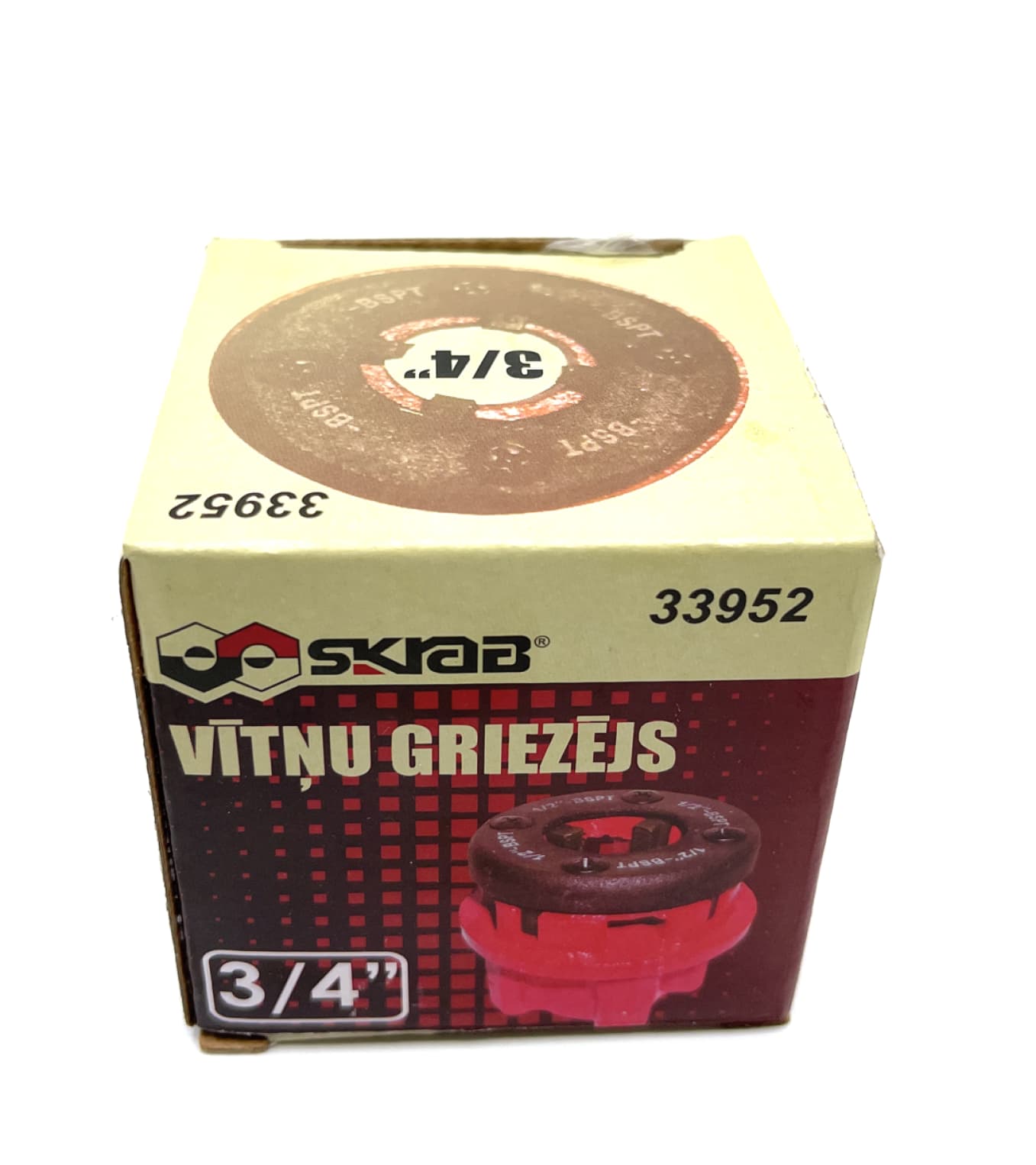 Плашка клуппа Skrab 33952 3/4' MGH