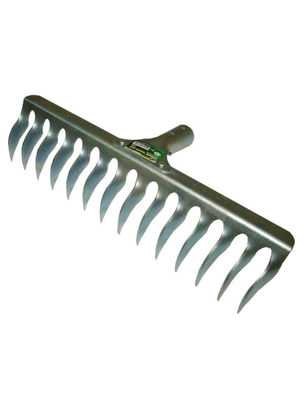 Грабли витой зуб, б/рукоятки 14T Zn CN