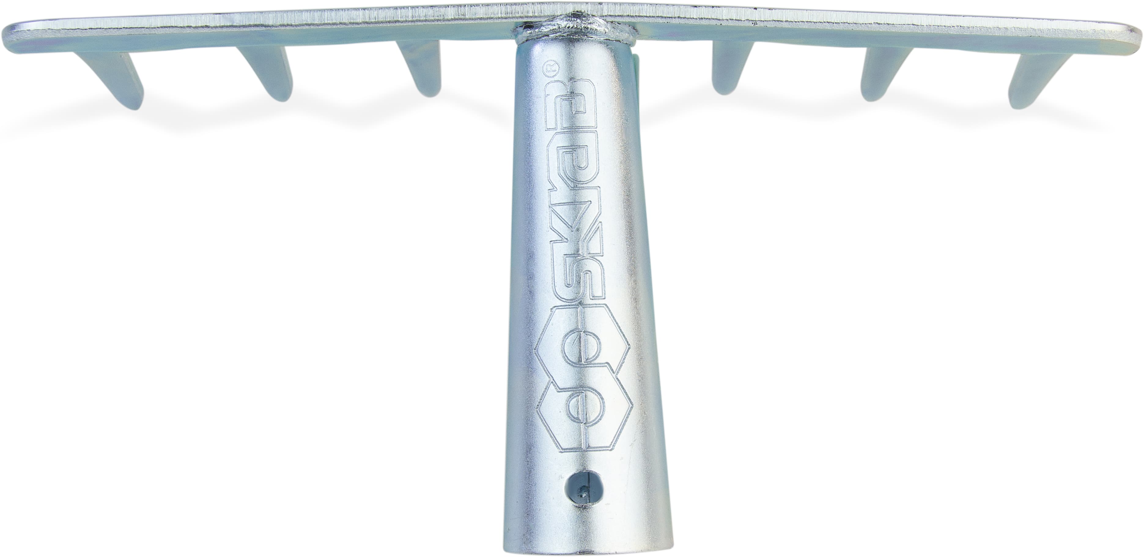 Грабли прямые мини Skrab 28075, 7 зубов, нержавеющая сталь, без рукоятки