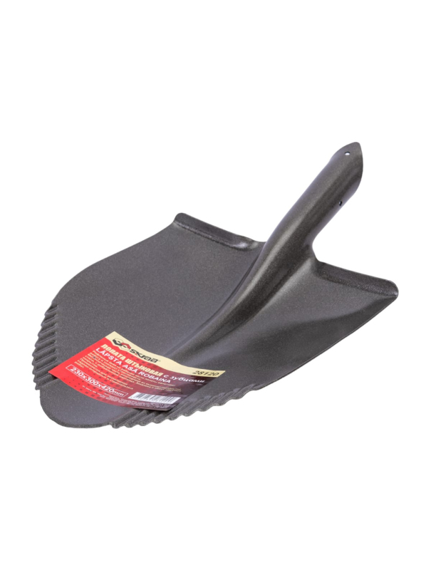 Лопата штыковая Skrab 28120 с зубцами без черенка, 230 х 300 х 420 мм.